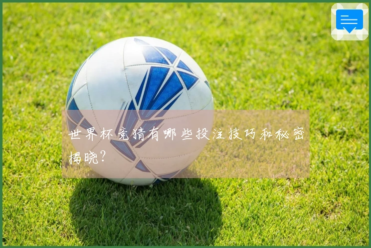 世界杯竞猜有哪些投注技巧和秘密揭晓？